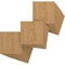 Ekena Millwork 11 3/4W x 11 3/4H x 1/4T Wood Hobby Boards, Maple, 25PK HBW12X12X250DMA - alternate 1